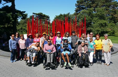 Adapt Individuals And Local Seniors Spend Day At New York